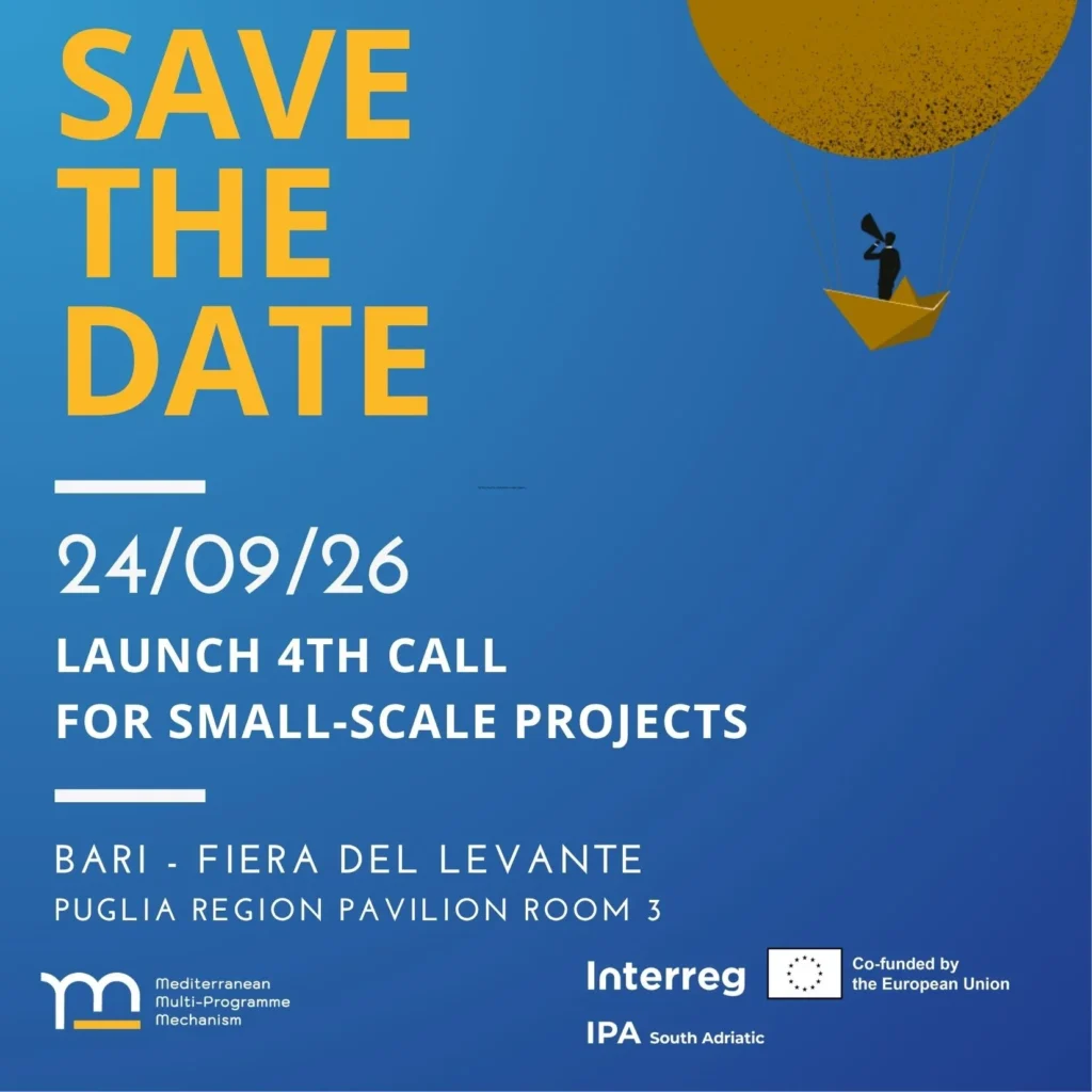 Interreg IPA South Adriatic: 4th Call for Small-Scale Capitalisation Projects Now Open